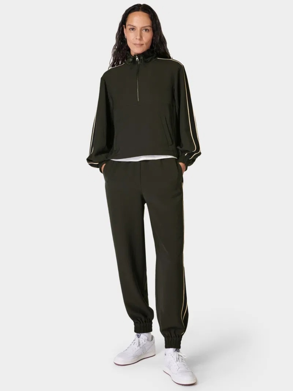 NWOT Sweaty Betty Elite Track Jacket Black L
